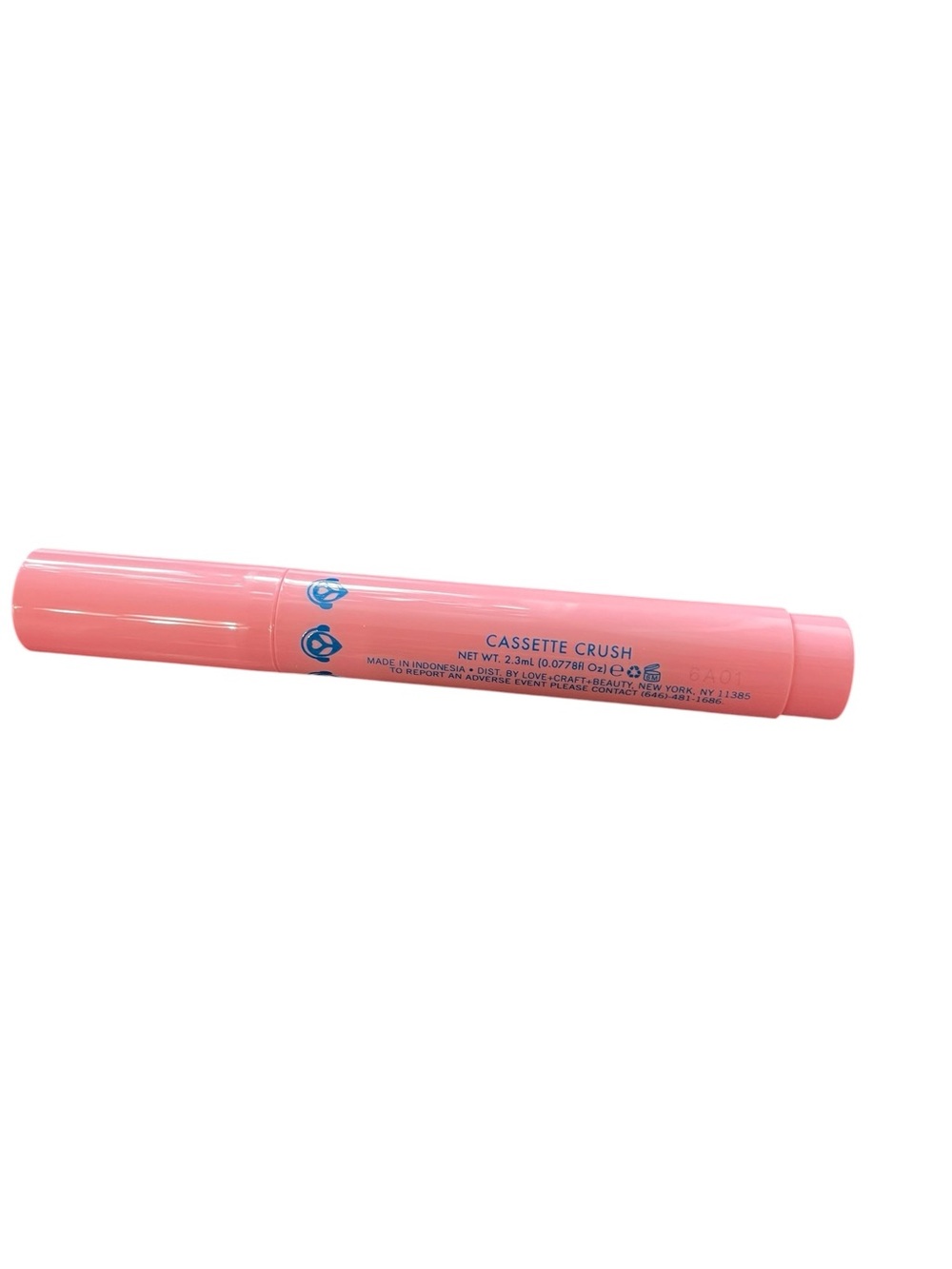 NEW LOVE+CRAFT+BEAUTY Tubular Lip Tint New Wave Nude Vegan Full Size - Picture 3 of 7